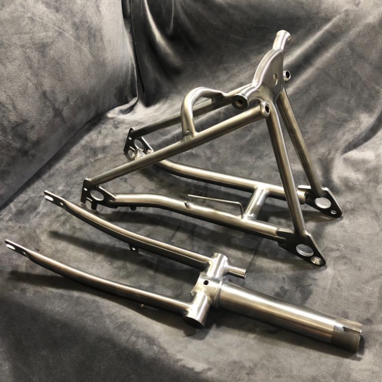 Brompton titanium discount rear triangle