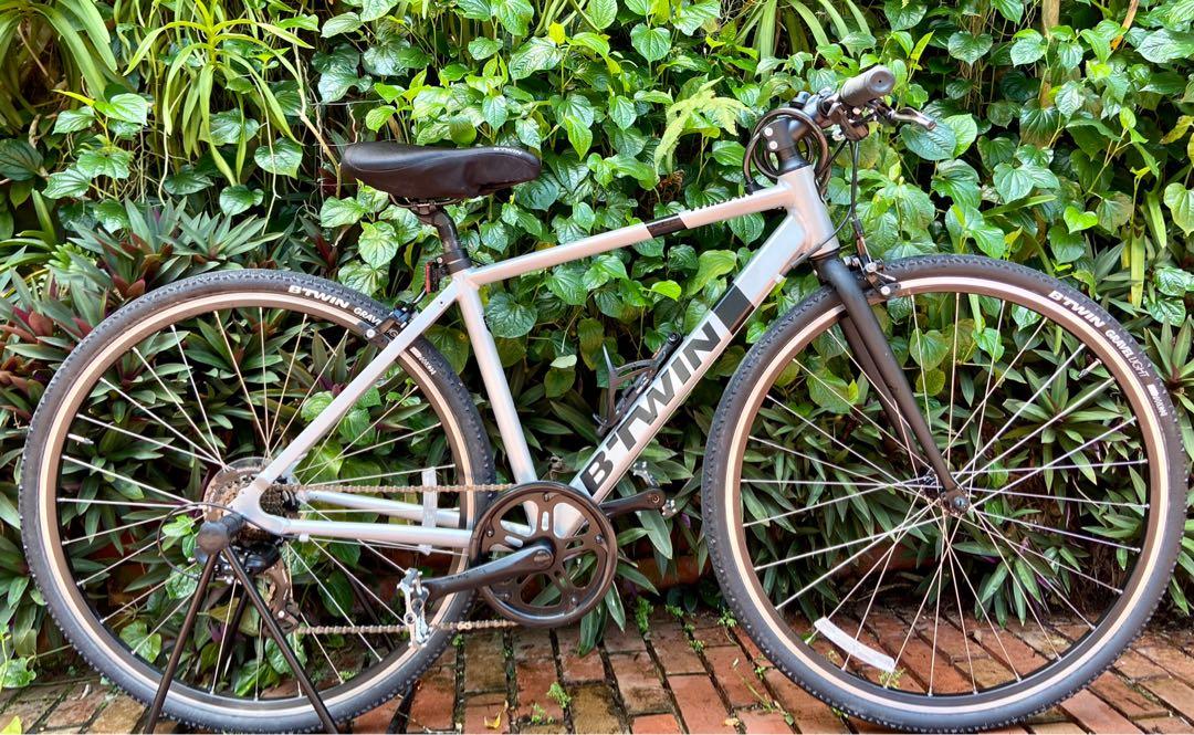 Btwin triban 100 flat bar online