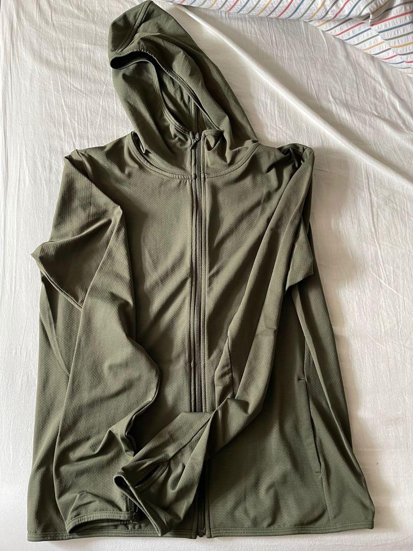 Uniqlo airism hot sale mesh hoodie