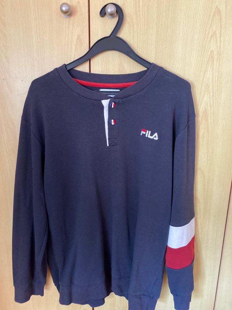 vintage fila sweater