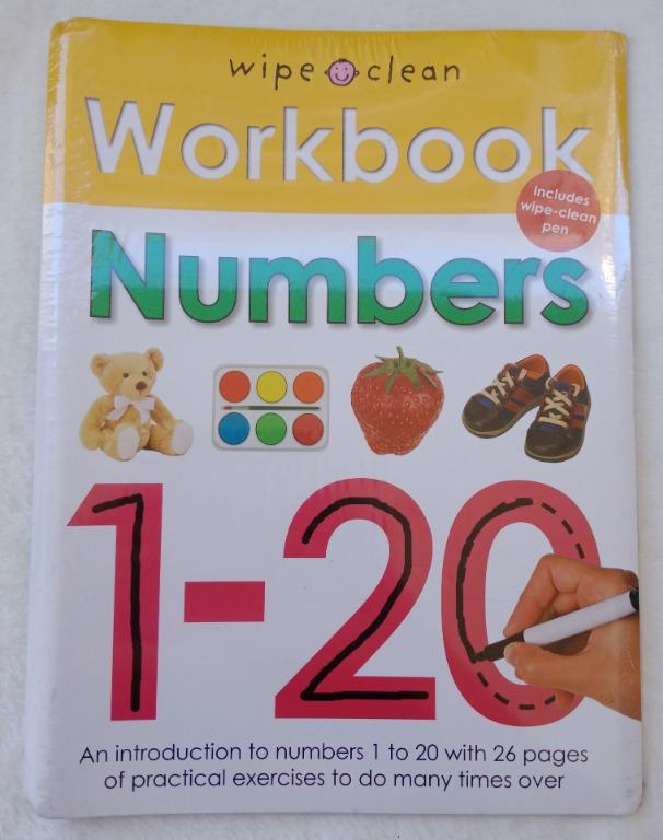 Wipe Clean Workbook Numbers (120), Hobbies & Toys, Books & Magazines