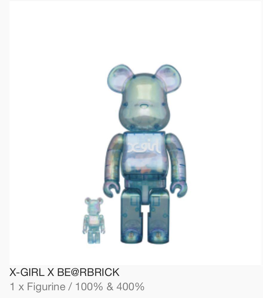 新品・未使用】BE@RBRICK x X-girl × YURINO-