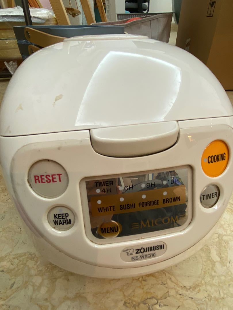 ZOJIRUSHI rice cooker NSWXQ10, TV & Home Appliances, Kitchen