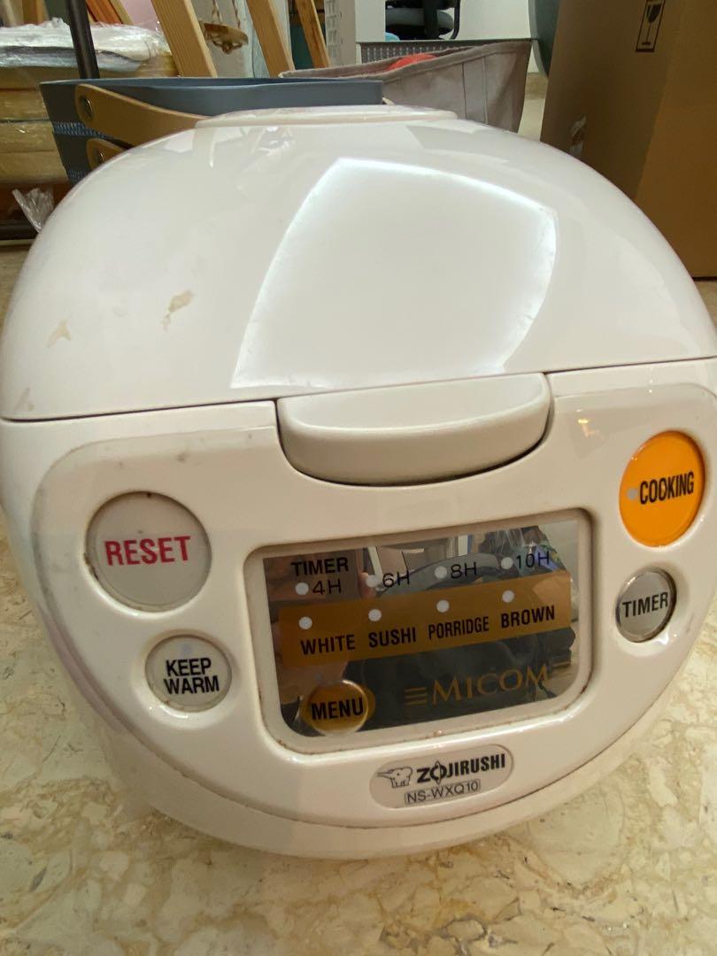 ZOJIRUSHI rice cooker NSWXQ10, TV & Home Appliances, Kitchen Appliances, Cookers on Carousell