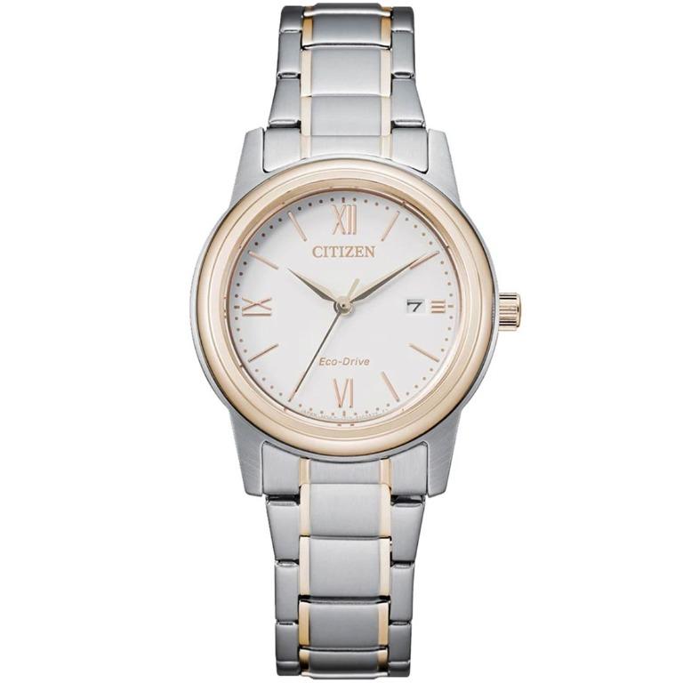 Citizen eco drive two tone women's watch on sale