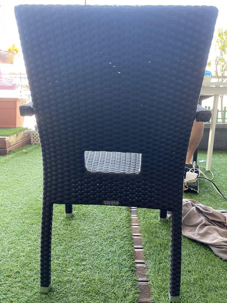 2 Picket & Rail Chair, Furniture & Home Living, Furniture, Chairs on