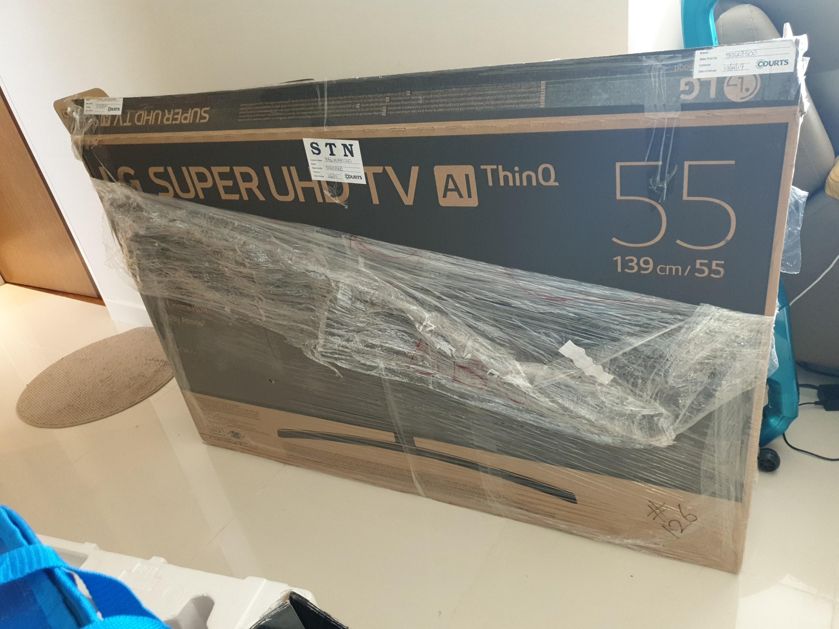 55 inch TV box, Everything Else on Carousell