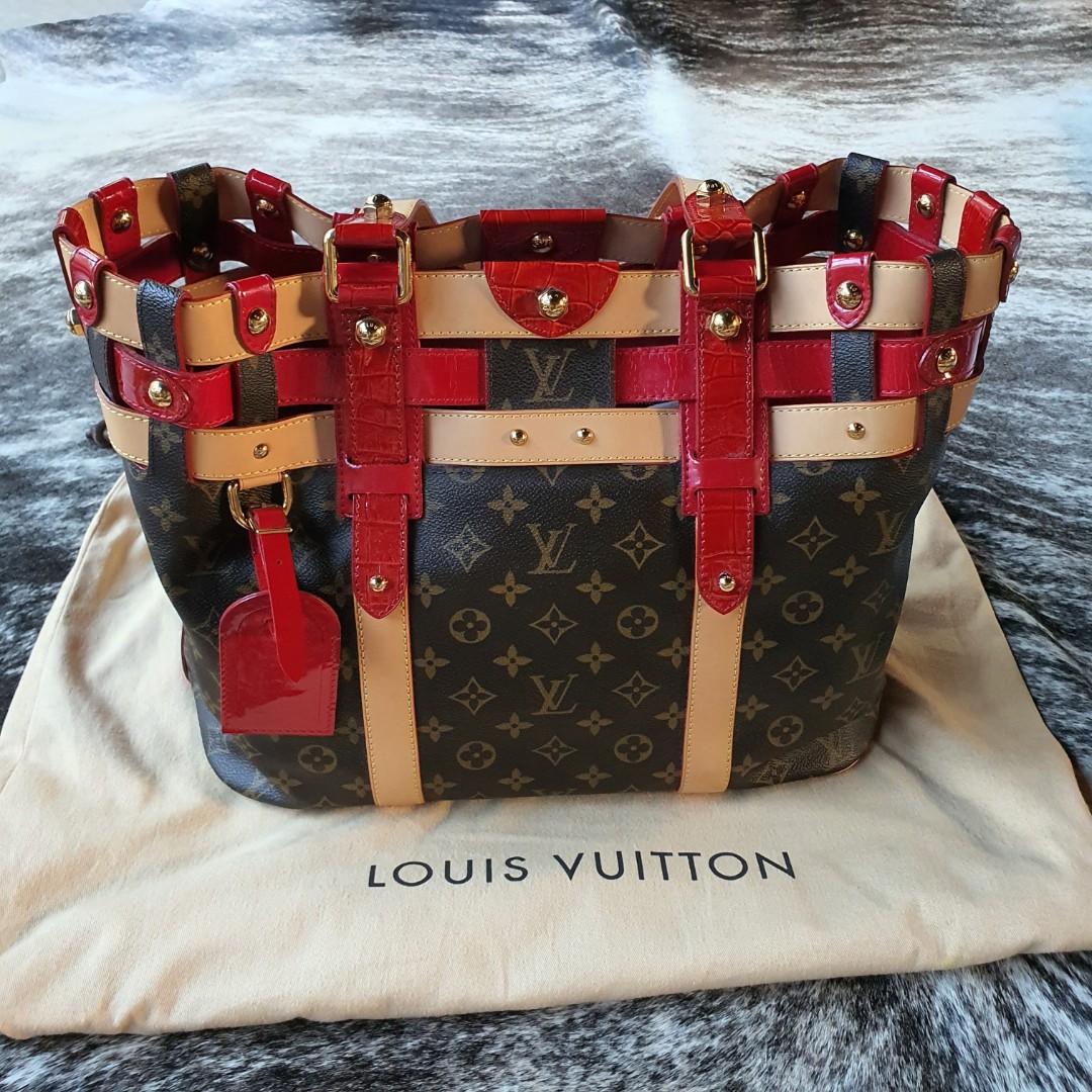 Louis Vuitton, Bags, Louis Vuitton Vintage Monogram Rubis Salina Gm  Unique Bag