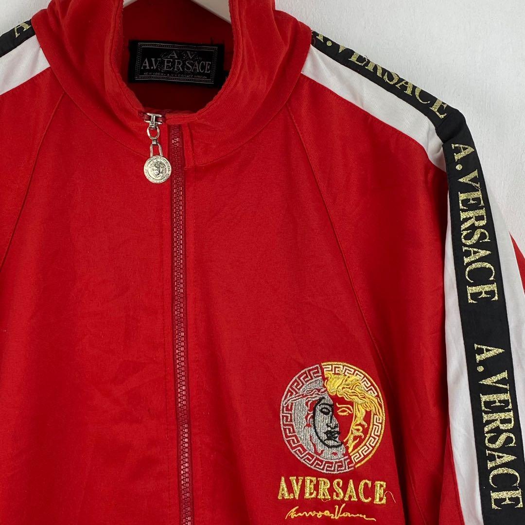 Versace top red jacket