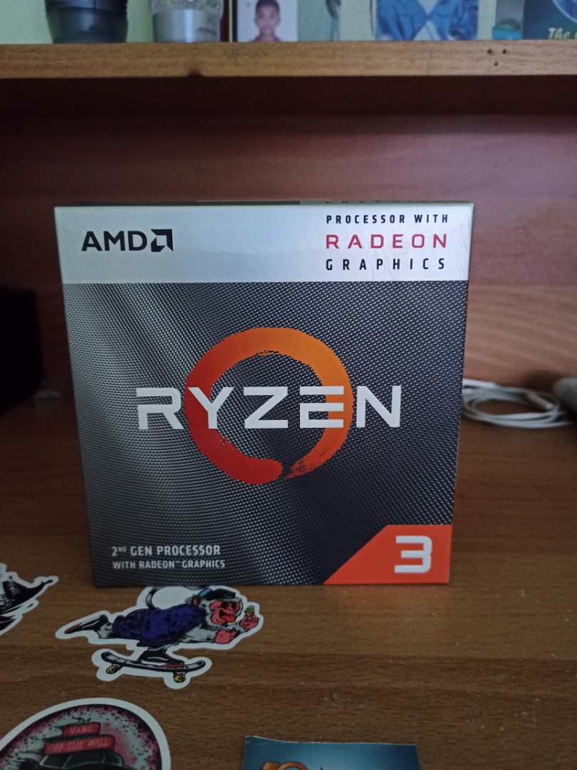 Amd Ryzen 3 3200g 4 Core Unlock Desktop Processor With Vega 8 Graphics Computers Tech Parts Accessories Computer Parts On Carousell