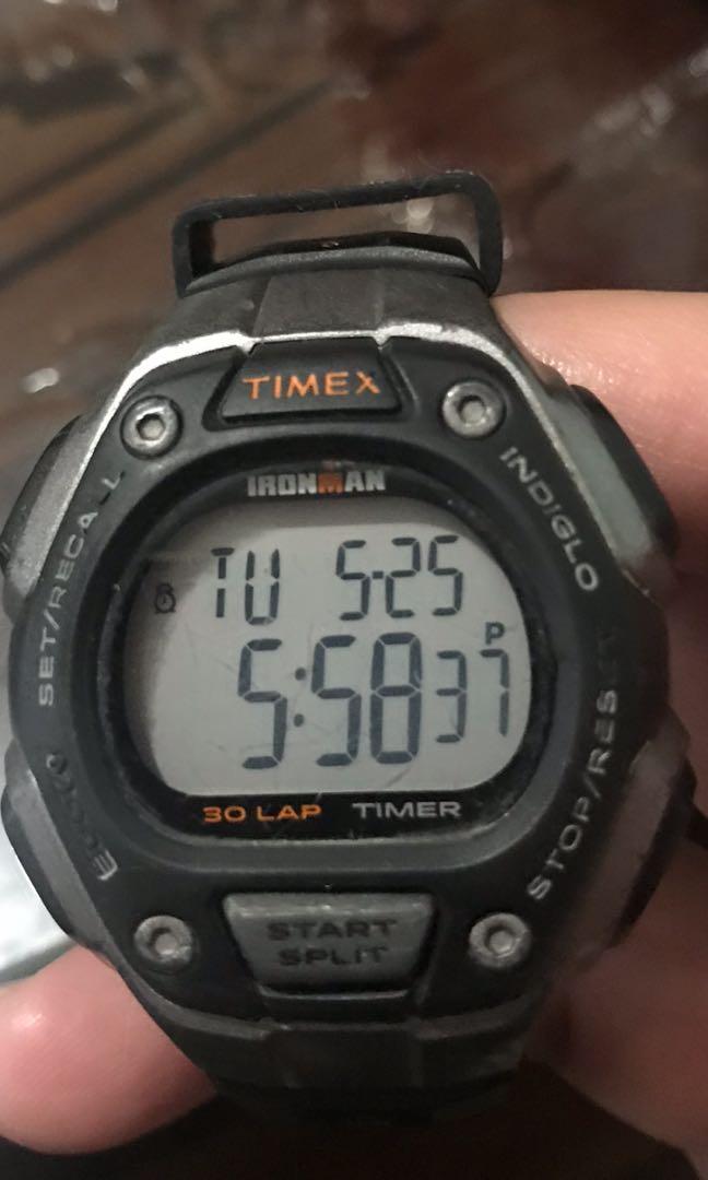 timex ironman digital watch