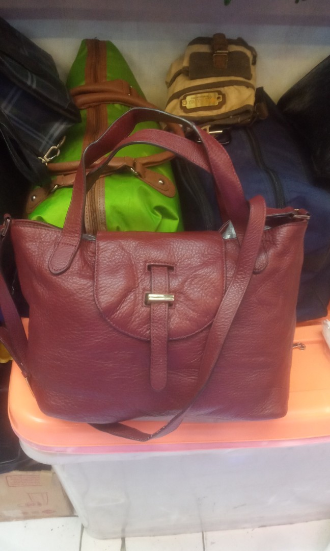 Red Lamarthe handbag. Absolutely gorgeous like new... - Depop