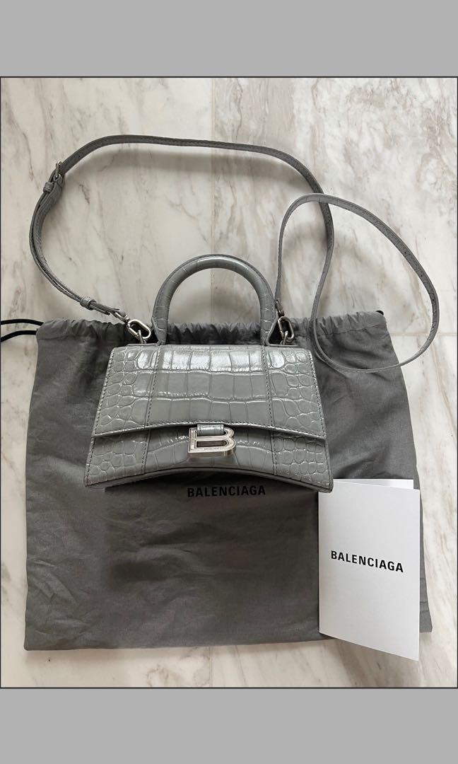 Balenciaga Hourglass Mini Bag - Grey for Women