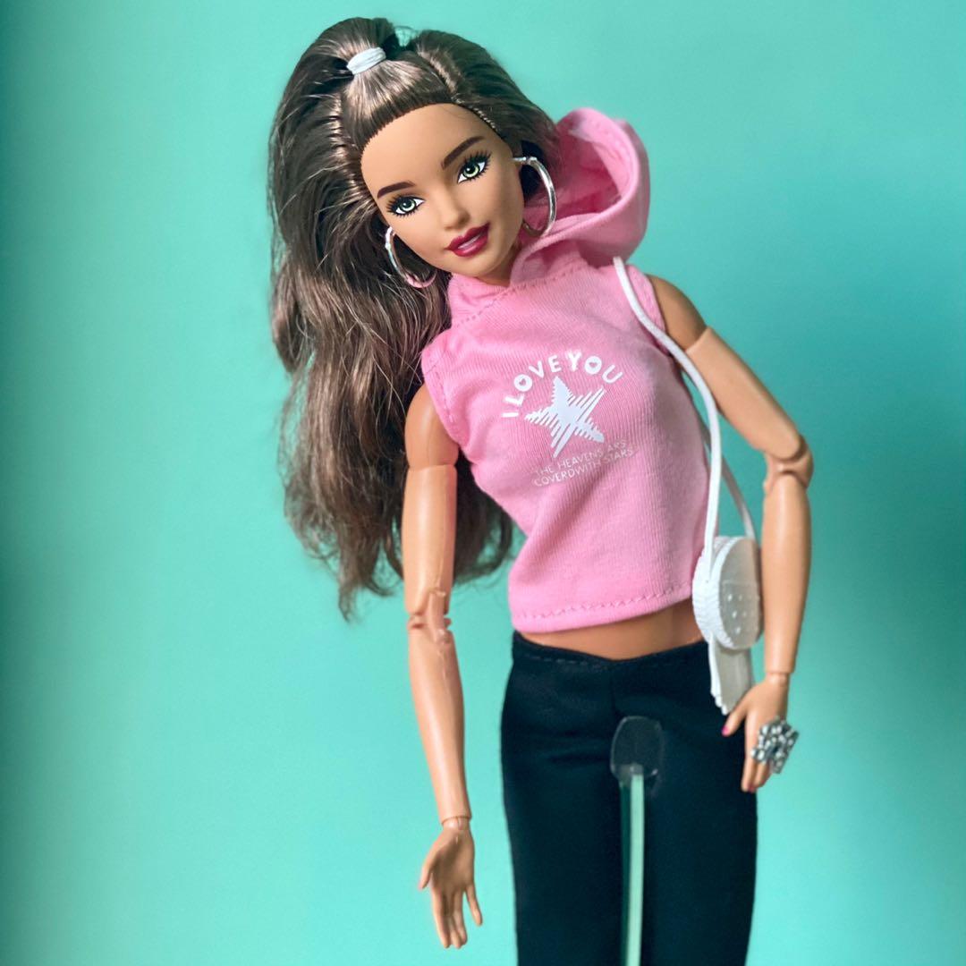 Barbie Doll Clothes Hoodie Look Set