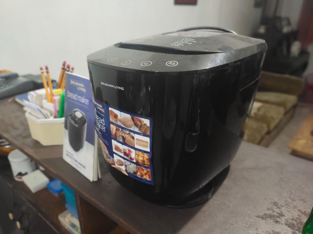 BAUMANN Bread Maker (Category: Cookers) located in Quezon City. Submitted by kmaj21 (Listing ID 1089976336, Image 3). Description: Once lang po nagamit and no issue. brand new pa talaga sya halos. For pick up or delivery (in your own expense). pwede bpi or bdo bank or GCASH transaction. contact me here.
