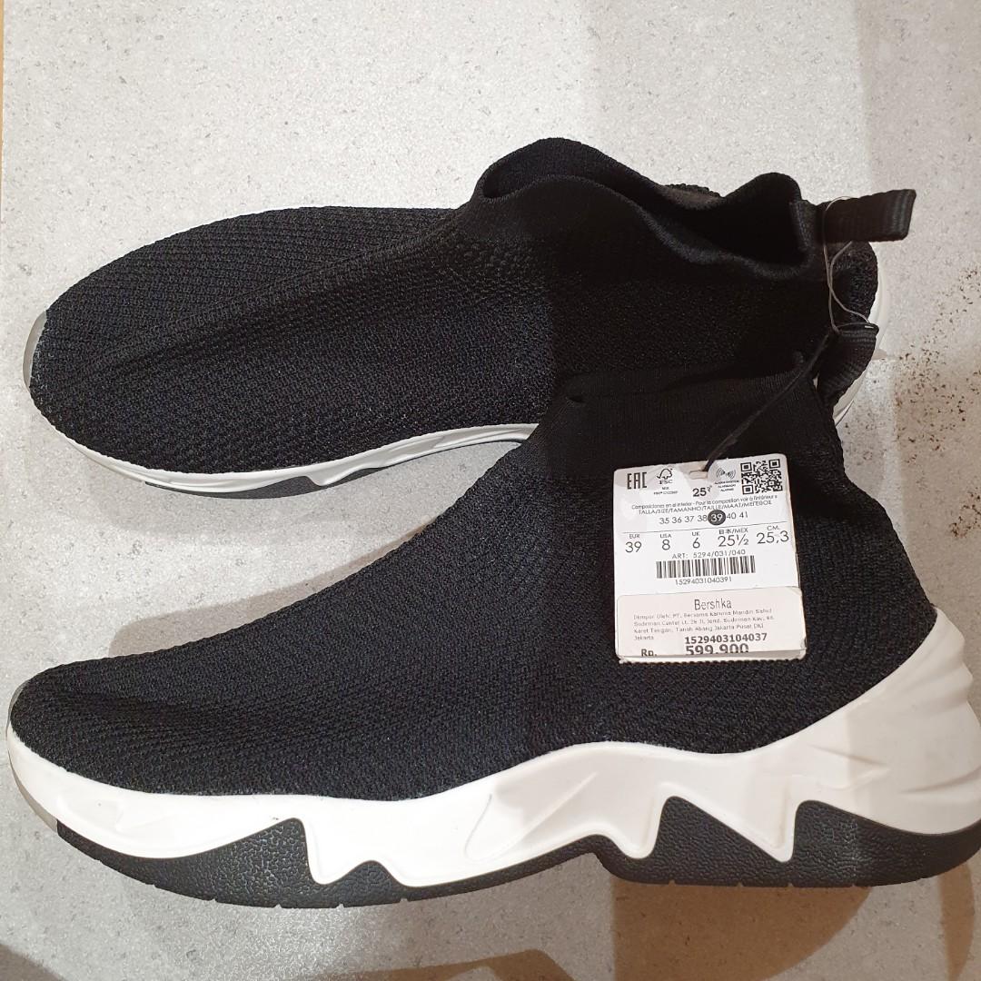 Bershka sock sneaker on sale