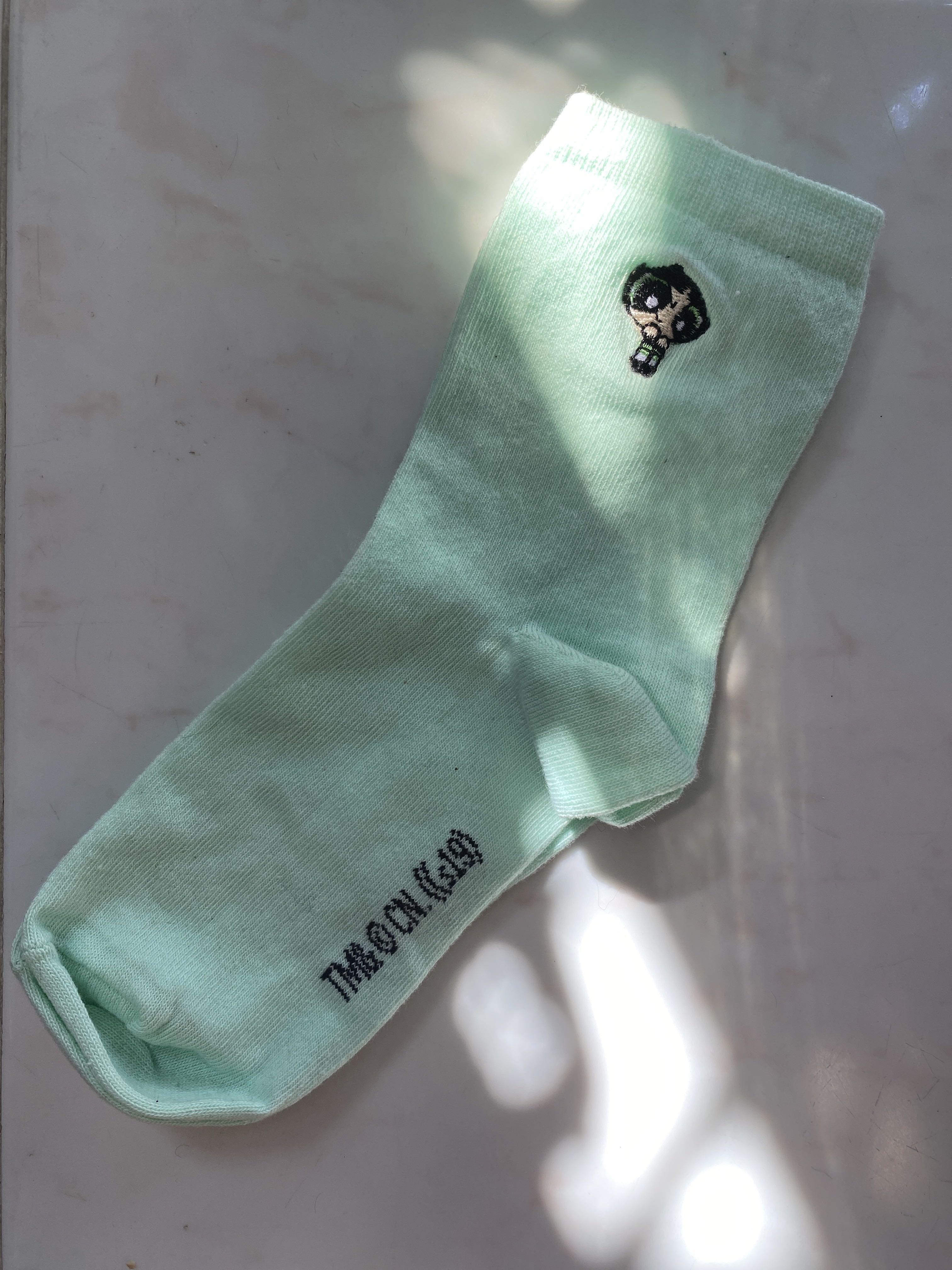bershka y2k buttercup powerpuff girl socks, Women's Fashion, Watches