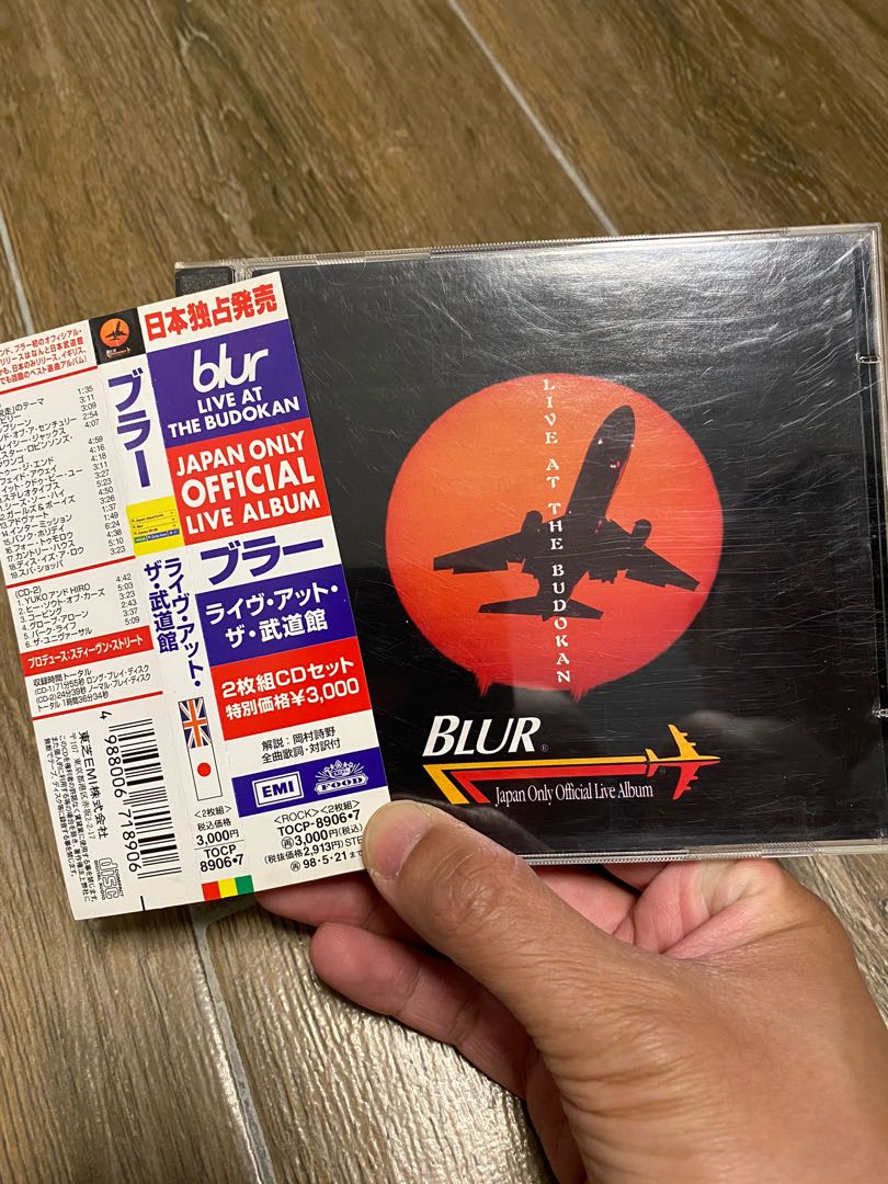 blur live at the budokan (日版) 2CD, 興趣及遊戲, 收藏品及紀念品