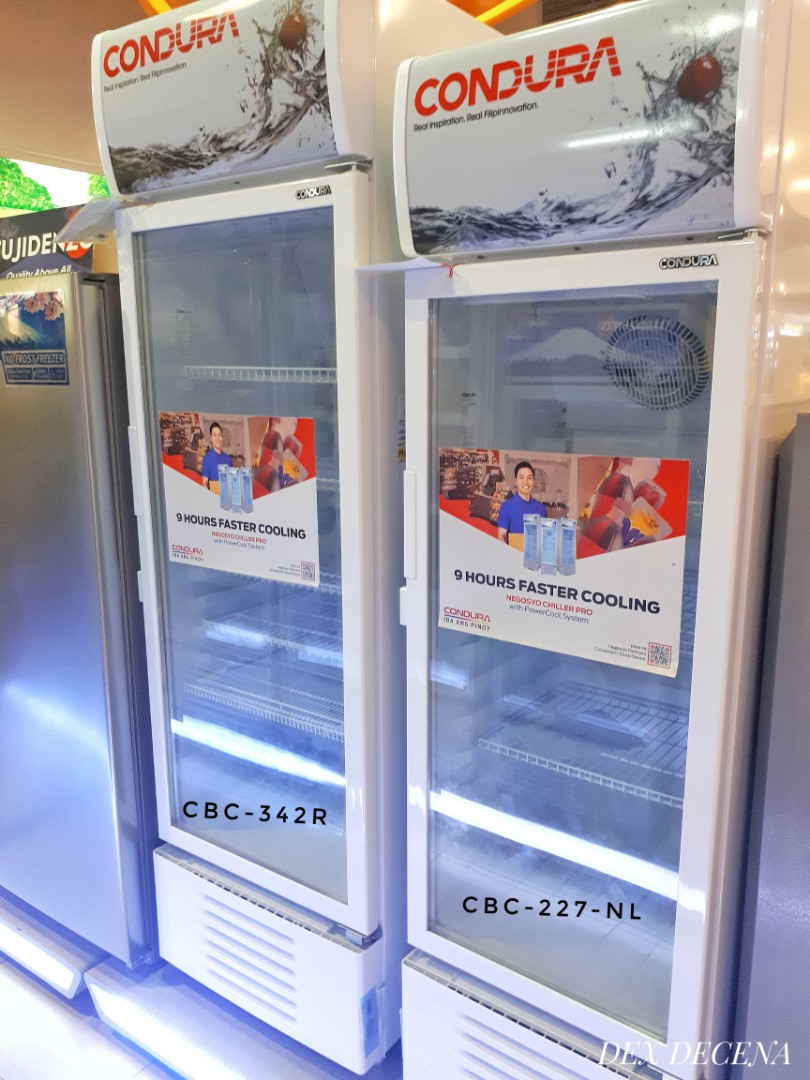 Condura chiller shop with freezer