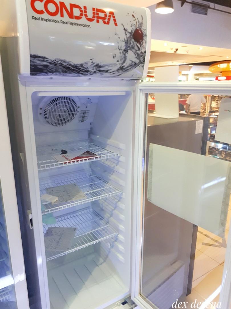 Brand New Condura Upright Chiller CBC227NL & CBC342R Beverage Cooler