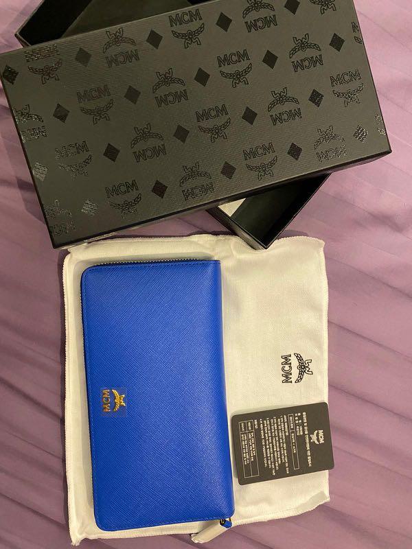 mcm brand wallet