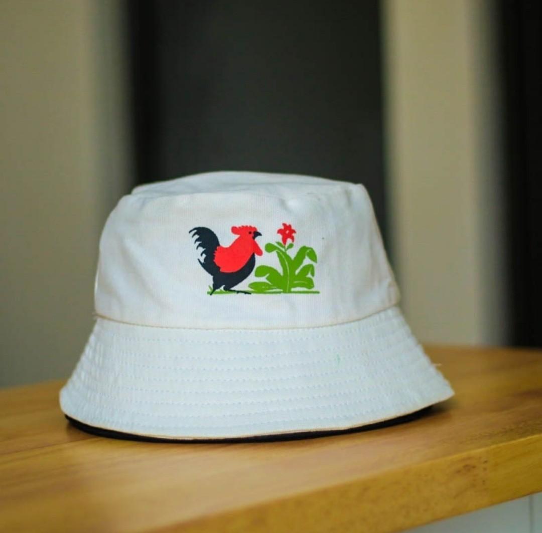 Bucket hat ayam jago hot sale