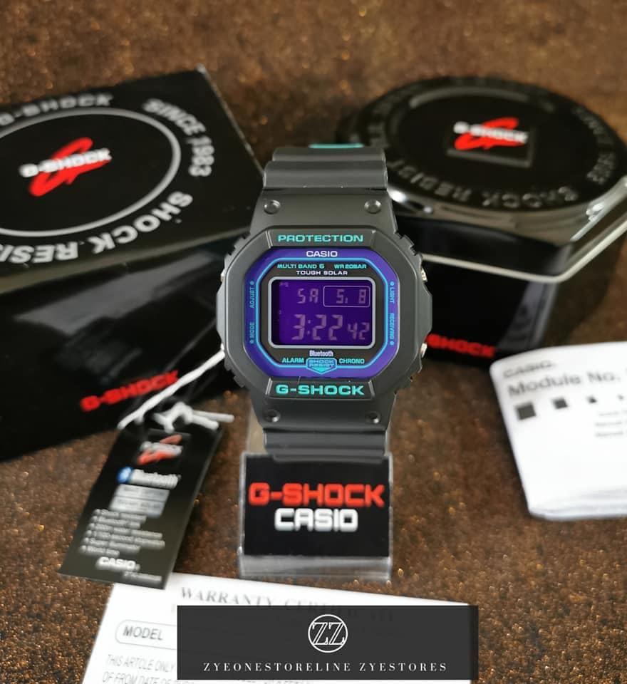 CASIO G SHOCK GWB 5600BL 1DR 3461