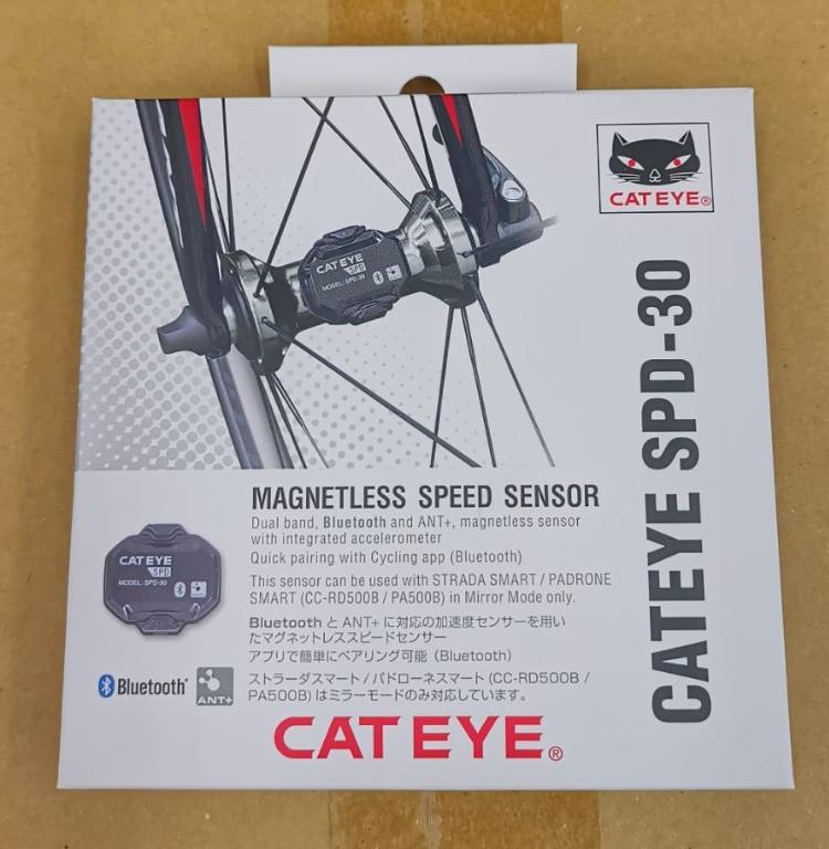 Cateye Magnetless Speed Sensor SPD-30, Sports Equipment, Bicycles