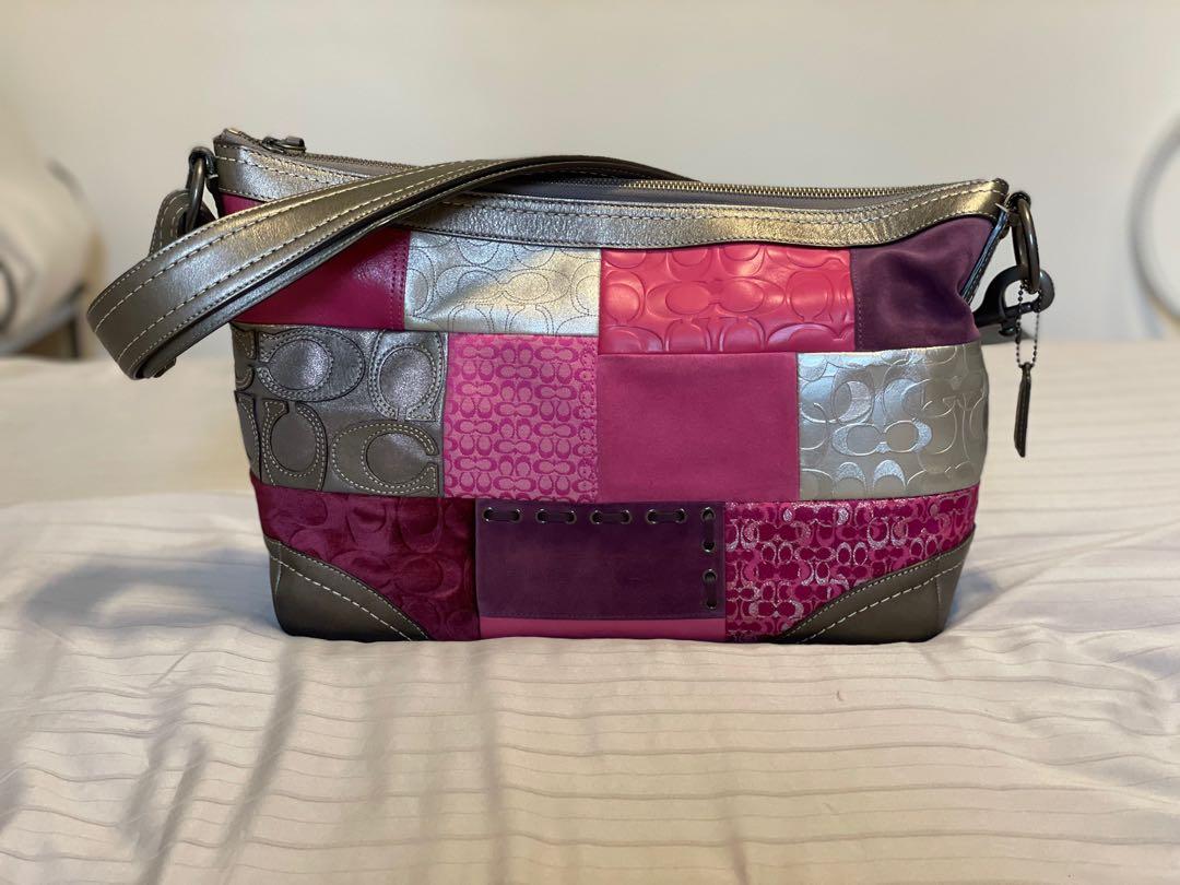 coach patchwork tote