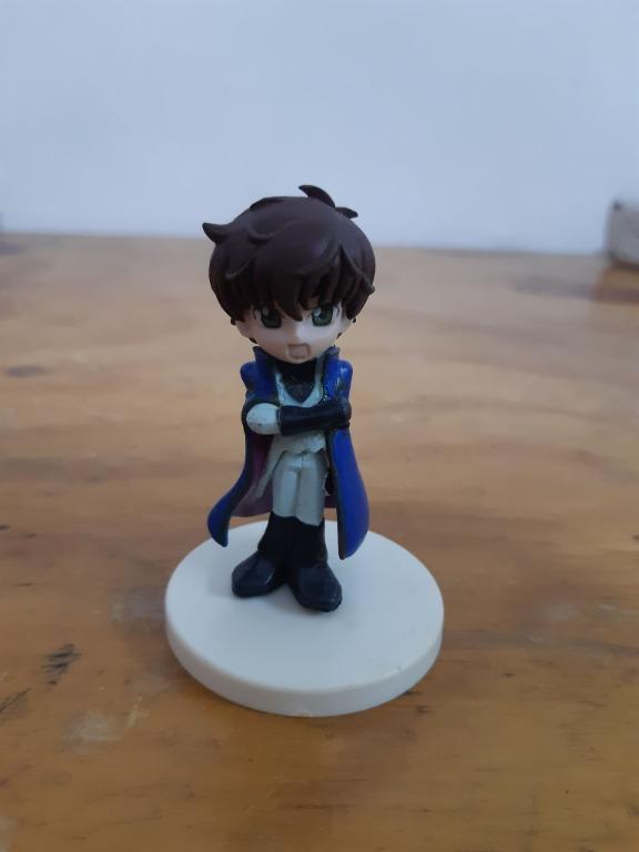 Code Geass Suzaku Kururugi Figure (Category: Figurines & Statues) located in Las Pinas. Submitted by milkydeclutter (Listing ID 1089997207, Image 1). Description: Code Geass Mini Figure - Super cute, had a hard time letting it go - Was only kept together with my other anime collections - Needs some cleaning MOP: gcash, BPI, COD (via shopee, plus 10 pesos for transaction fee) MOD: grab, lalamove, shopee checkout (seller will not be liable if lost 