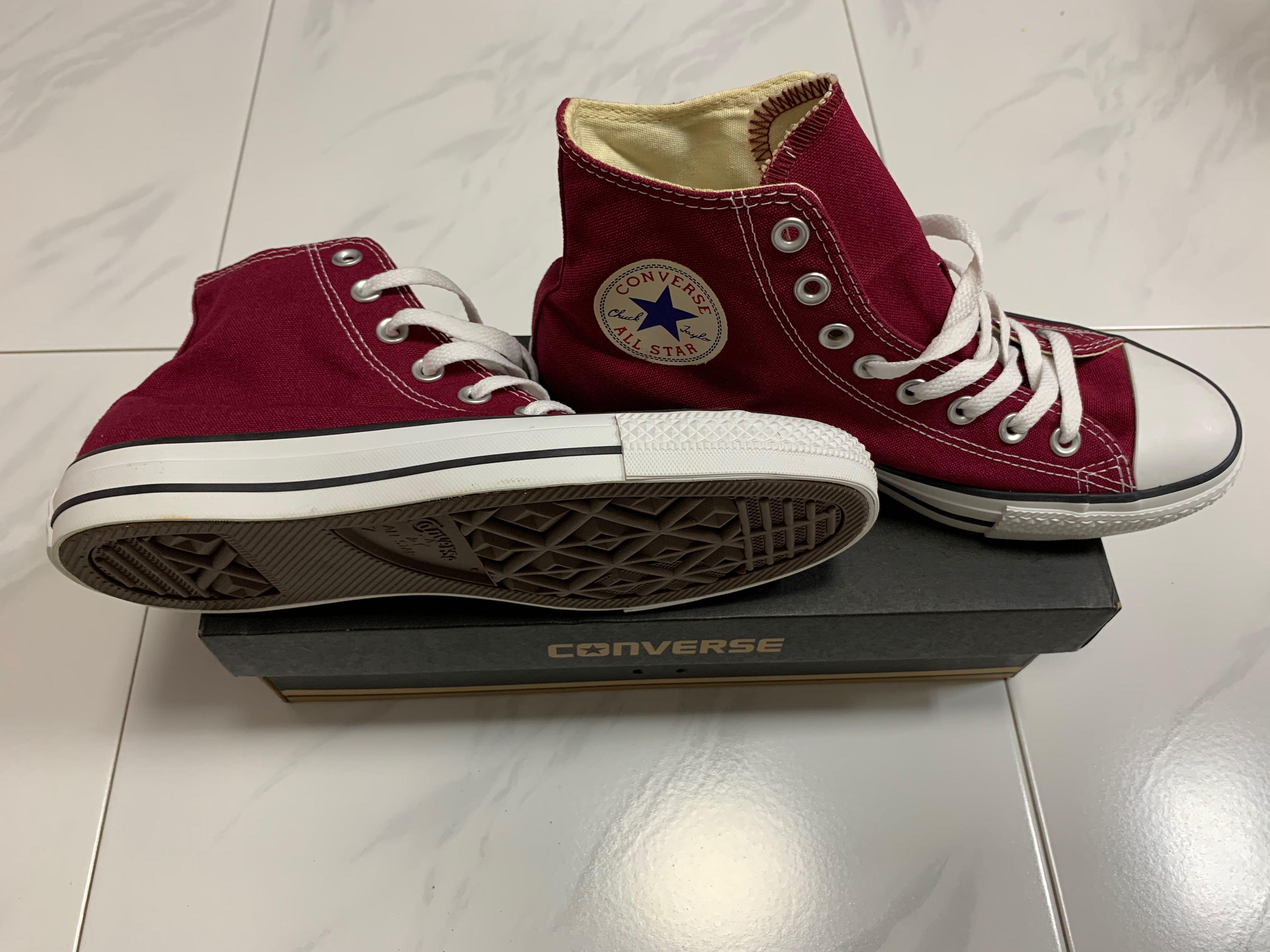 Chuck taylor discount converse maroon