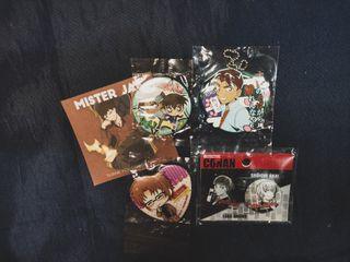 Detective Conan Authentic Pins and Badges