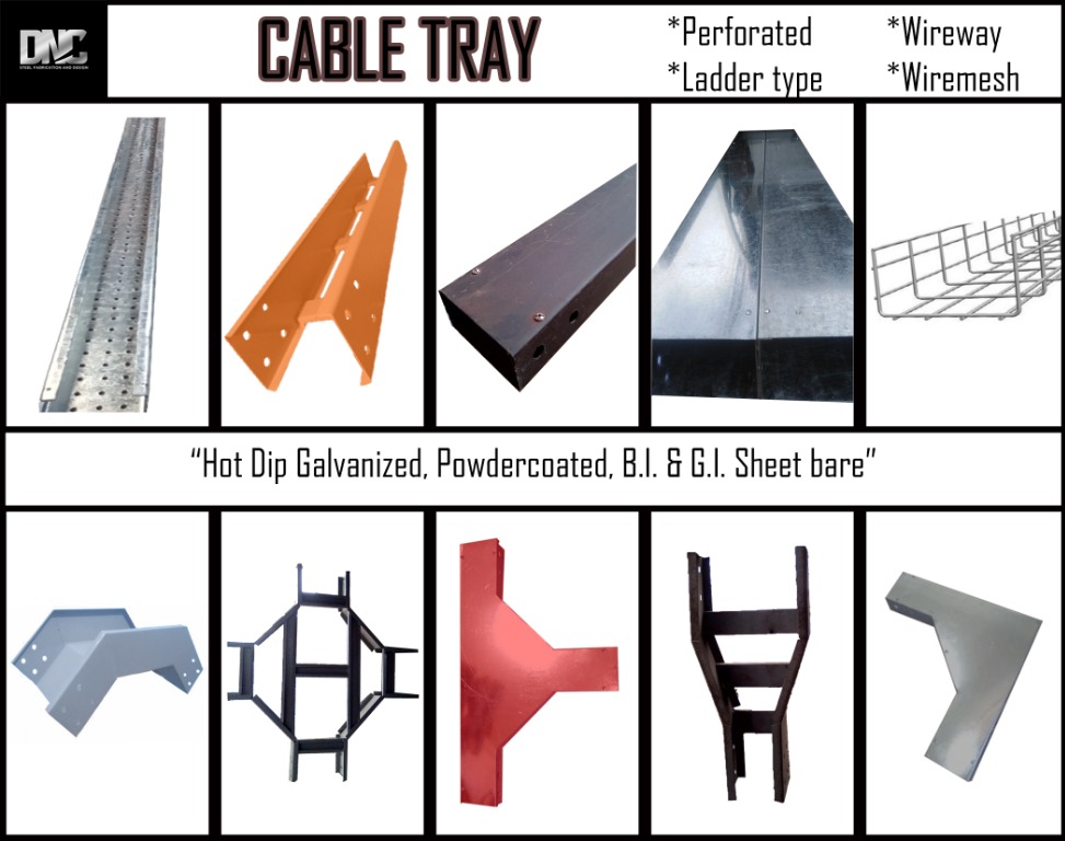 DNC Steel Fabrication and Design CABLE TRAYS AND WIREWAYS TRUNKING