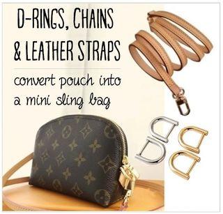 Detachable Bag Chain Sling Shoulder strap Felt Organizer for LV Toiletry  Pouch 19 and 26, Luxury, Accessories on Carousell