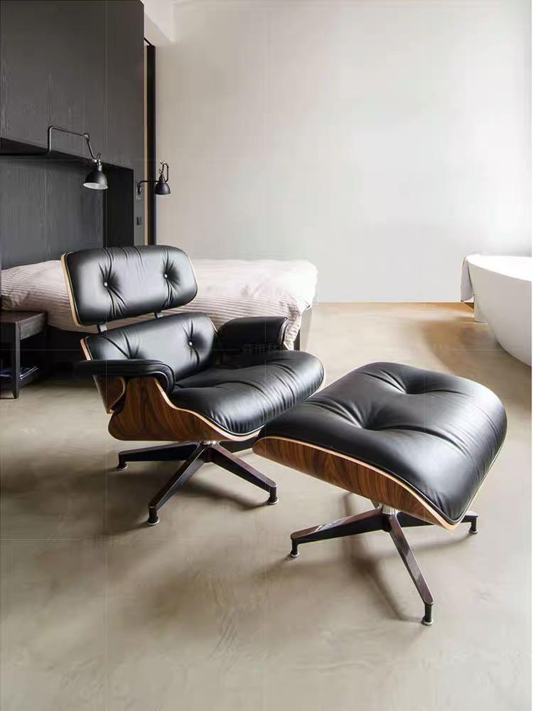 Eames inspired lounge chair &amp; ottoman, Furniture &amp; Home Living ...