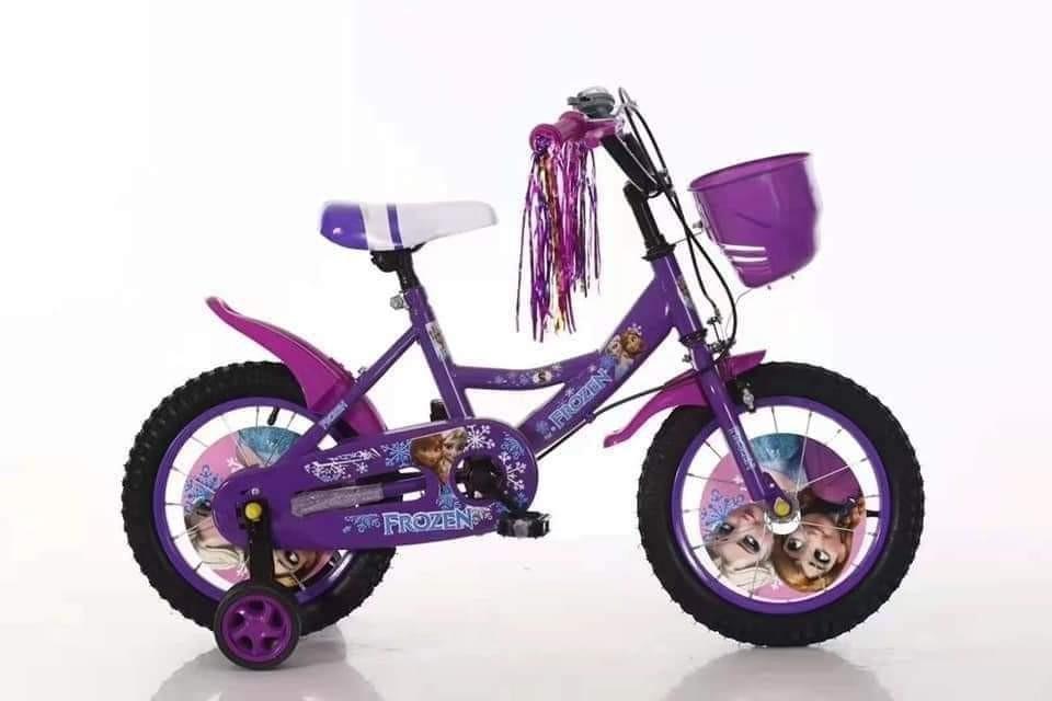 Elsa Frozen Kiddie Bicycle With Balancer 3 Wheel Bike for Kids 2 to 6 and 7 to 12 years old Sports Equipment Bicycles Parts Bicycles on Carousell