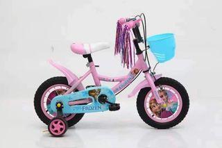 Elsa Frozen Kiddie Bicycle With Balancer 3 Wheel Bike for Kids 2 to 6 and 7 to 12 years old