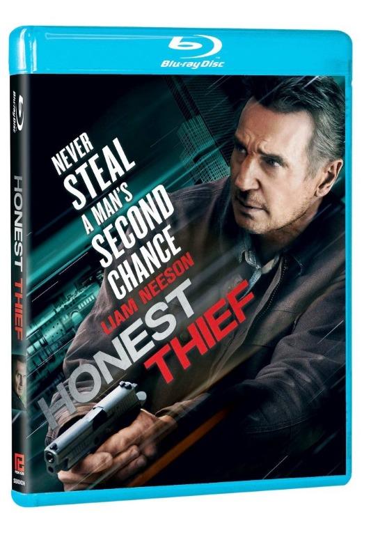English Movie Honest Thief Blu-ray Liam Neeson Original New And