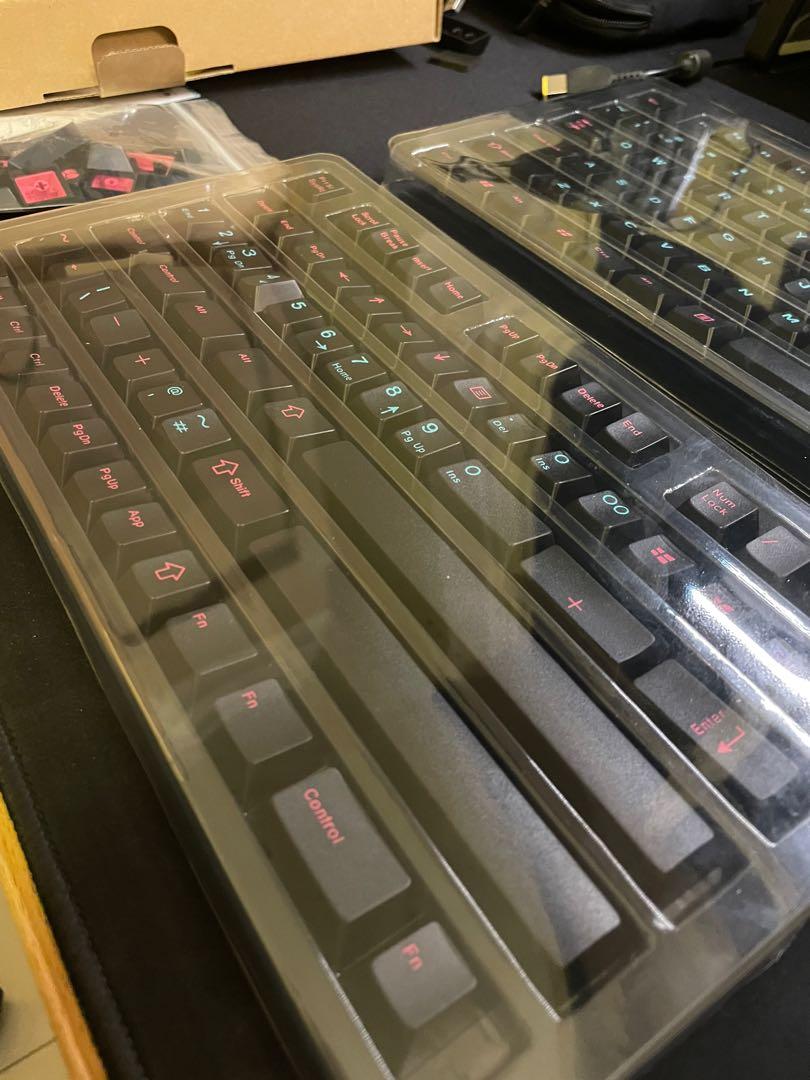 EPBT abs Miami nights keycaps, Computers & Tech, Parts & Accessories, Computer Keyboard on Carousell