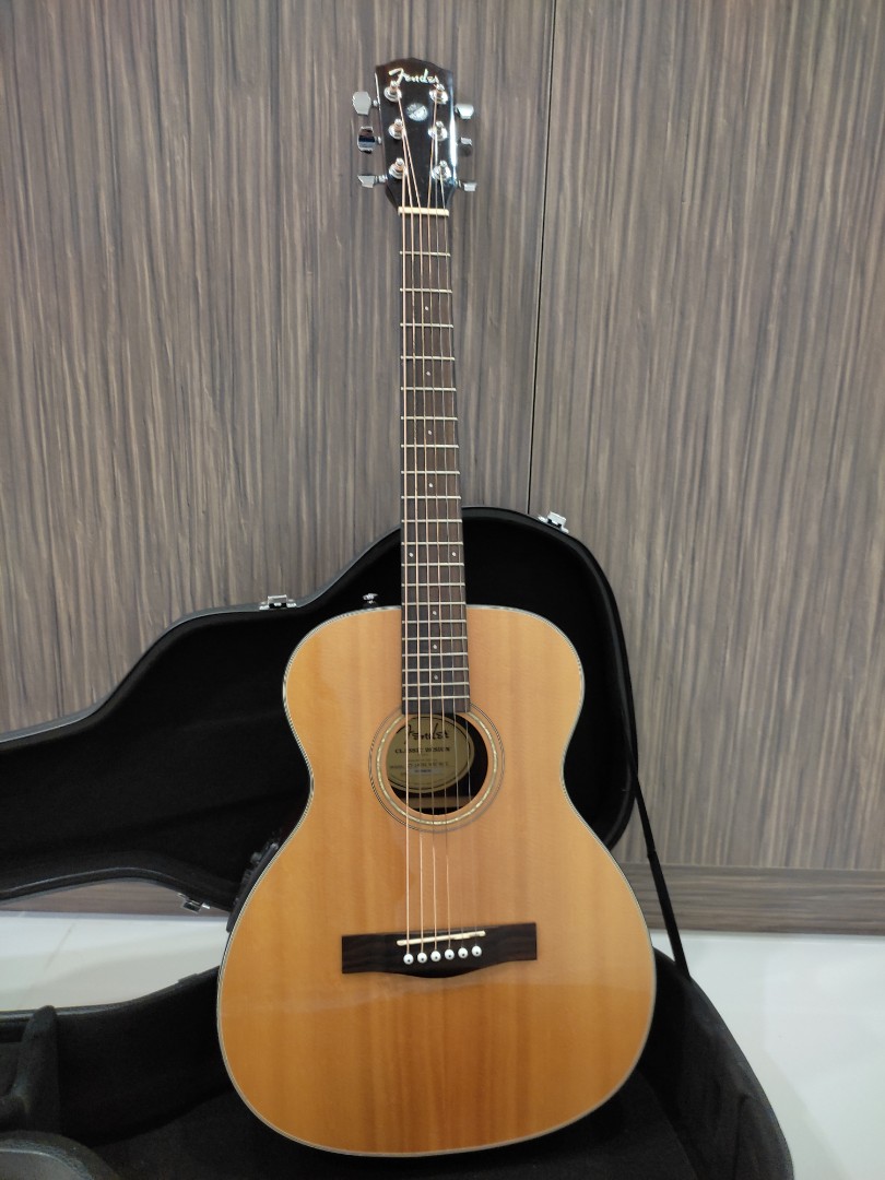 Fender travel shop acoustic guitar