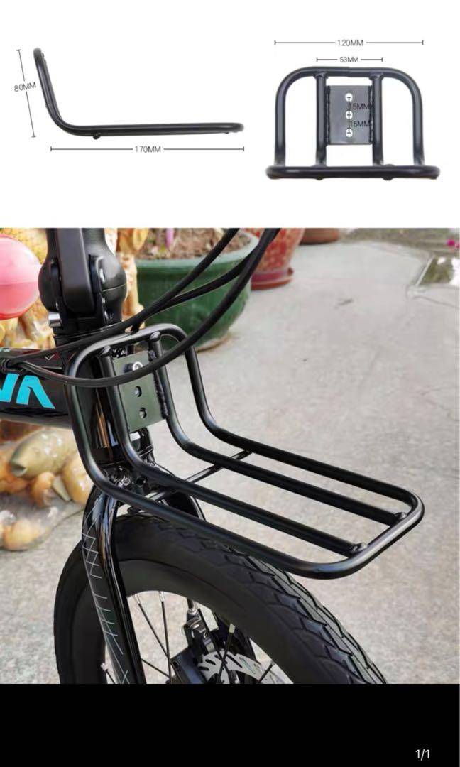 mini front rack bicycle
