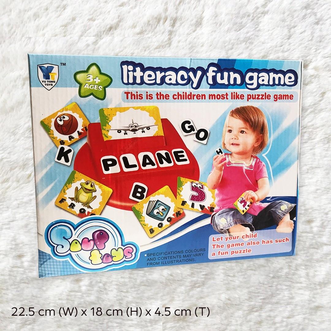 Fun Literacy Game Game Suku Kata Babies Kids Toys Walkers On Carousell