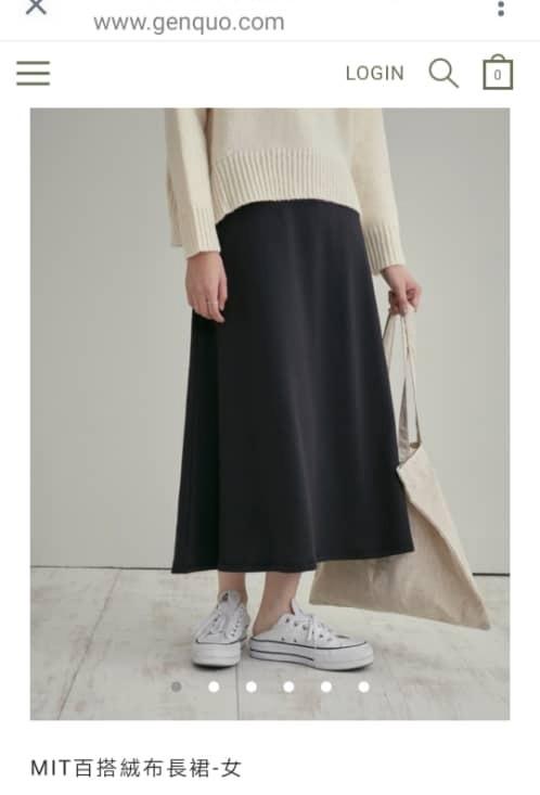 Genquo Cotton Black A Skirt Women S Fashion Clothes Bottoms On Carousell