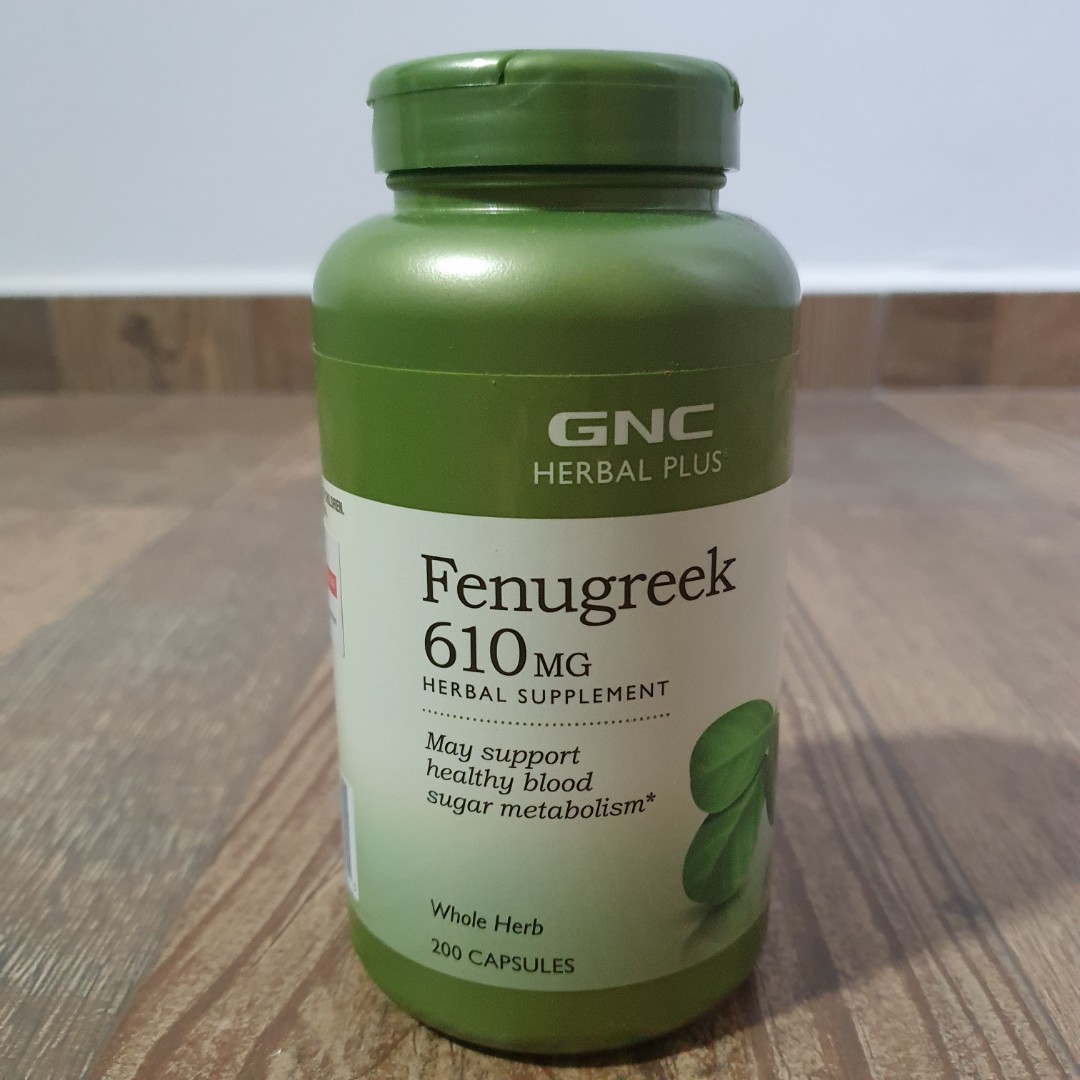 Gnc Fenugreek Supplement Free Item Health Nutrition Health Supplements Vitamins Supplements On Carousell