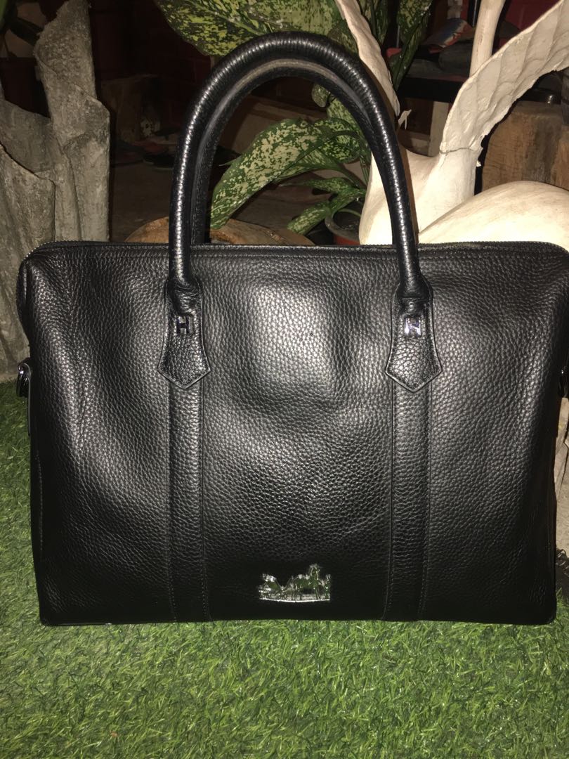 Hermes document bag, Luxury, Bags & Wallets on Carousell