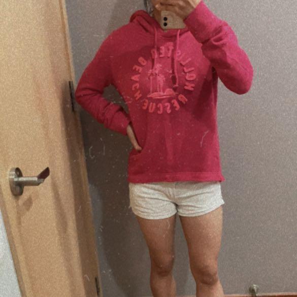 Oversized hollister hoodie Clearance