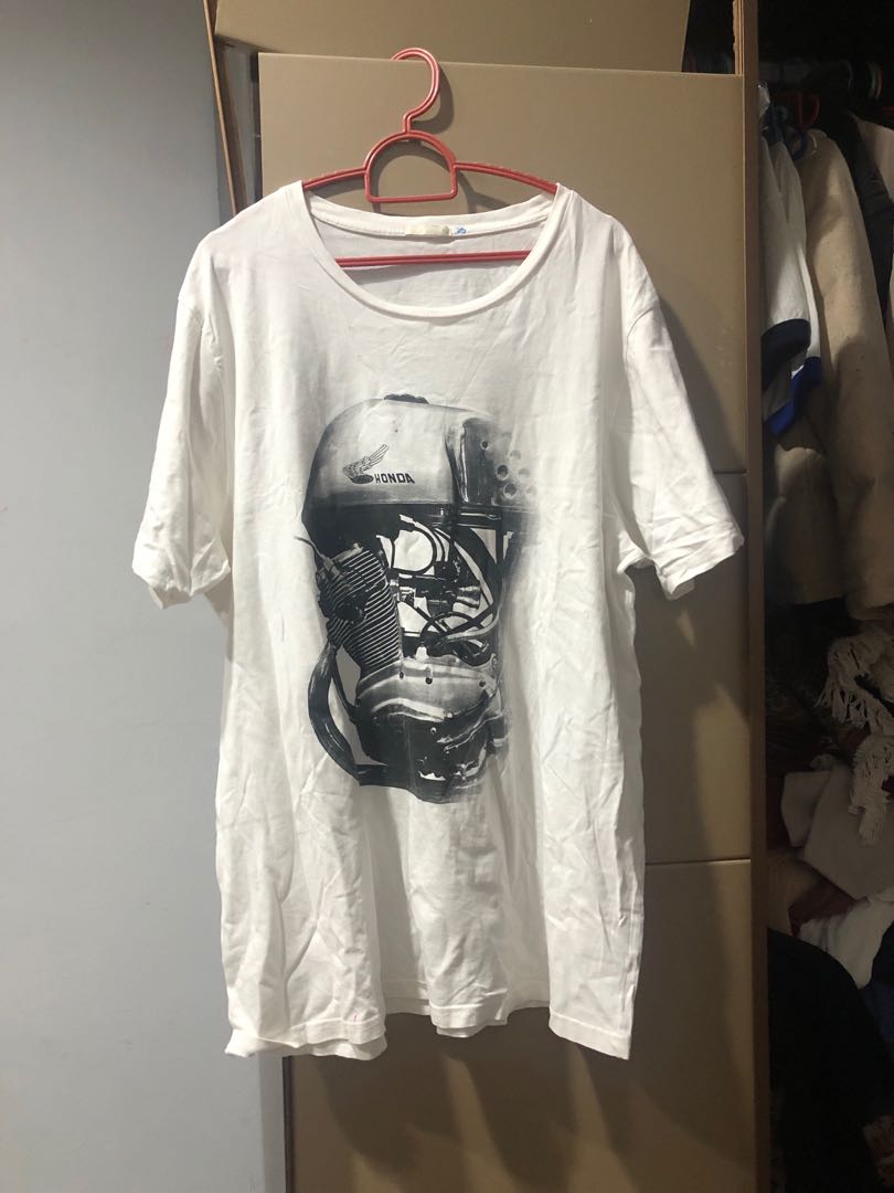 Honda White Tshirt short sleeve, Menu0027s Fashion, Clothes, Tops on 