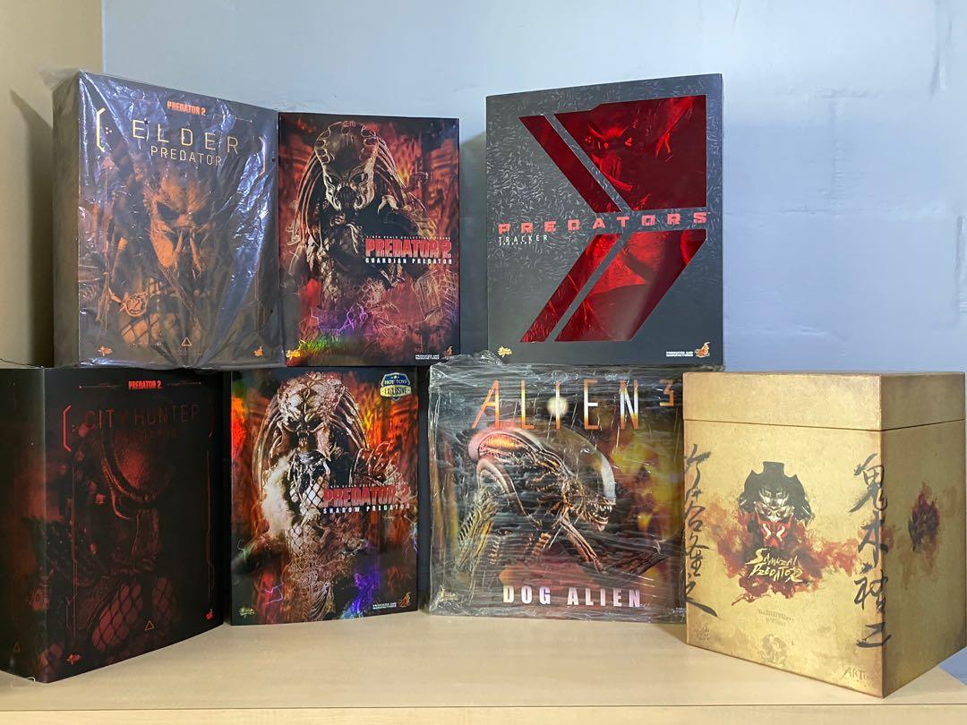 HOT TOYS TRACKER PREDATOR (PREDATORS) & SHADOW PREDATOR (PREDATORS ...