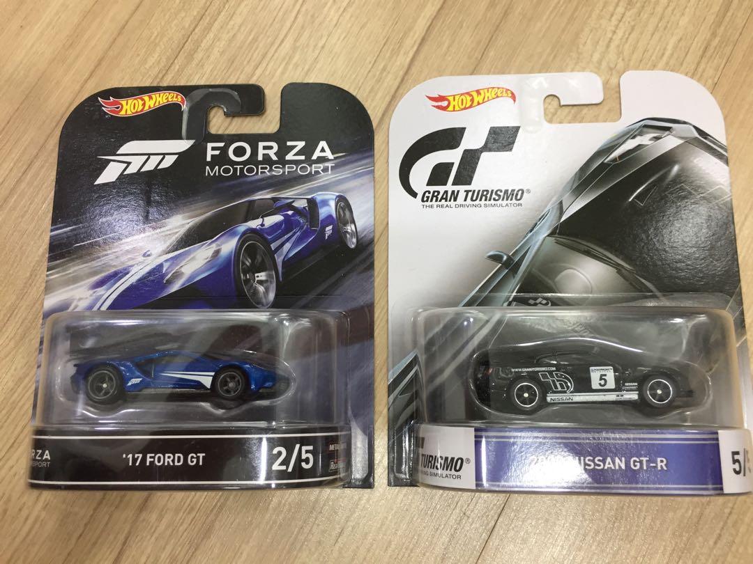 Hot wheels premium lot of 2 forza ford gt and grab turismo gtr35 sealed  unopened 1:64, Hobbies & Toys, Toys & Games on Carousell