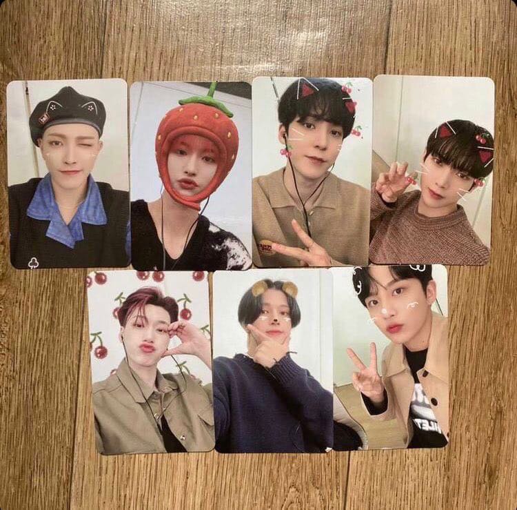 ATEEZ ホンジュン トレカ FEVER ver4 さかだち hottracks